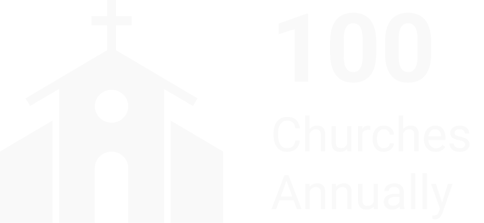 100 Churches Annually